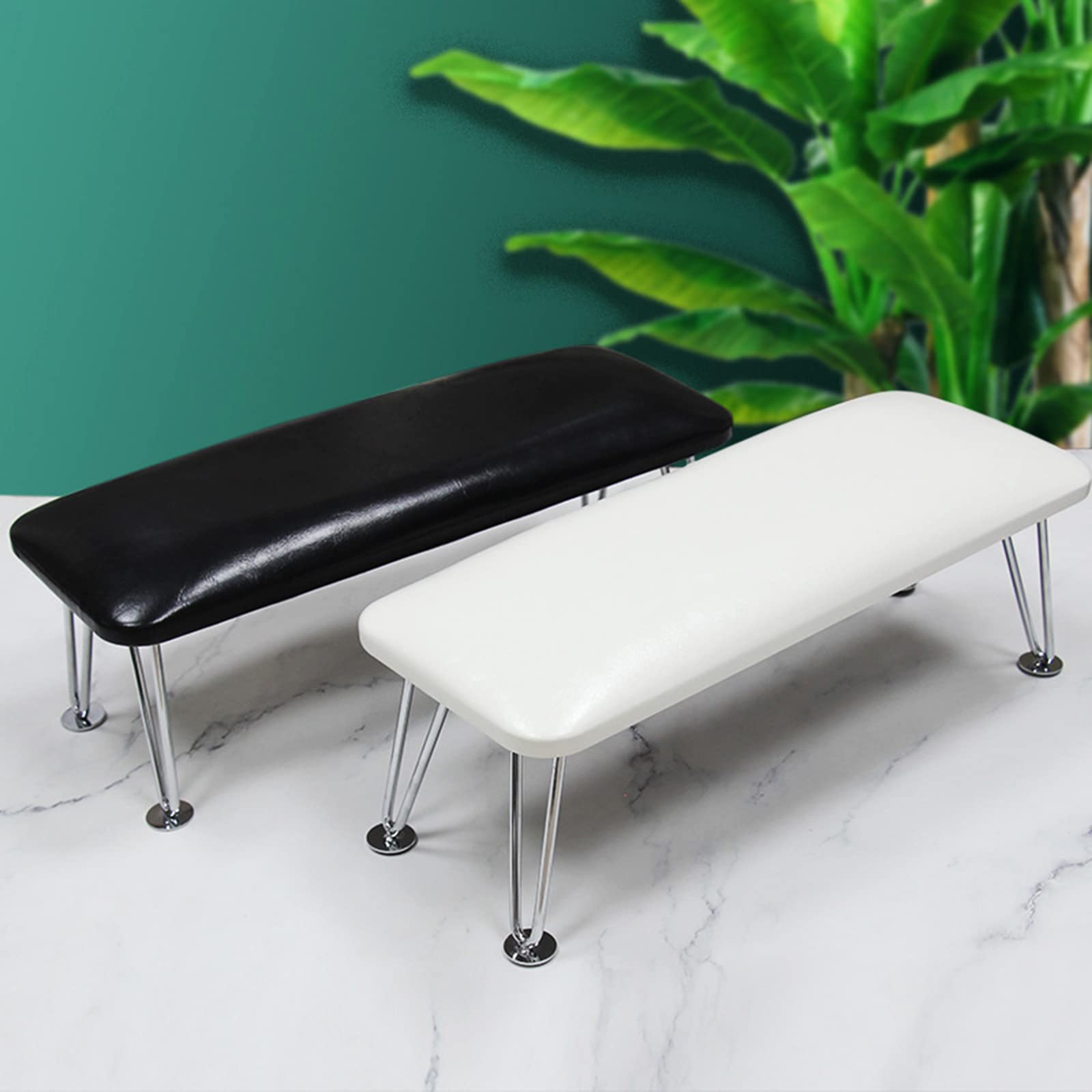 Cuscino poggiabraccia per unghie, in pelle di microfibra, supporto per manicure, per salone, tavolo, scrivania, set di tappetini