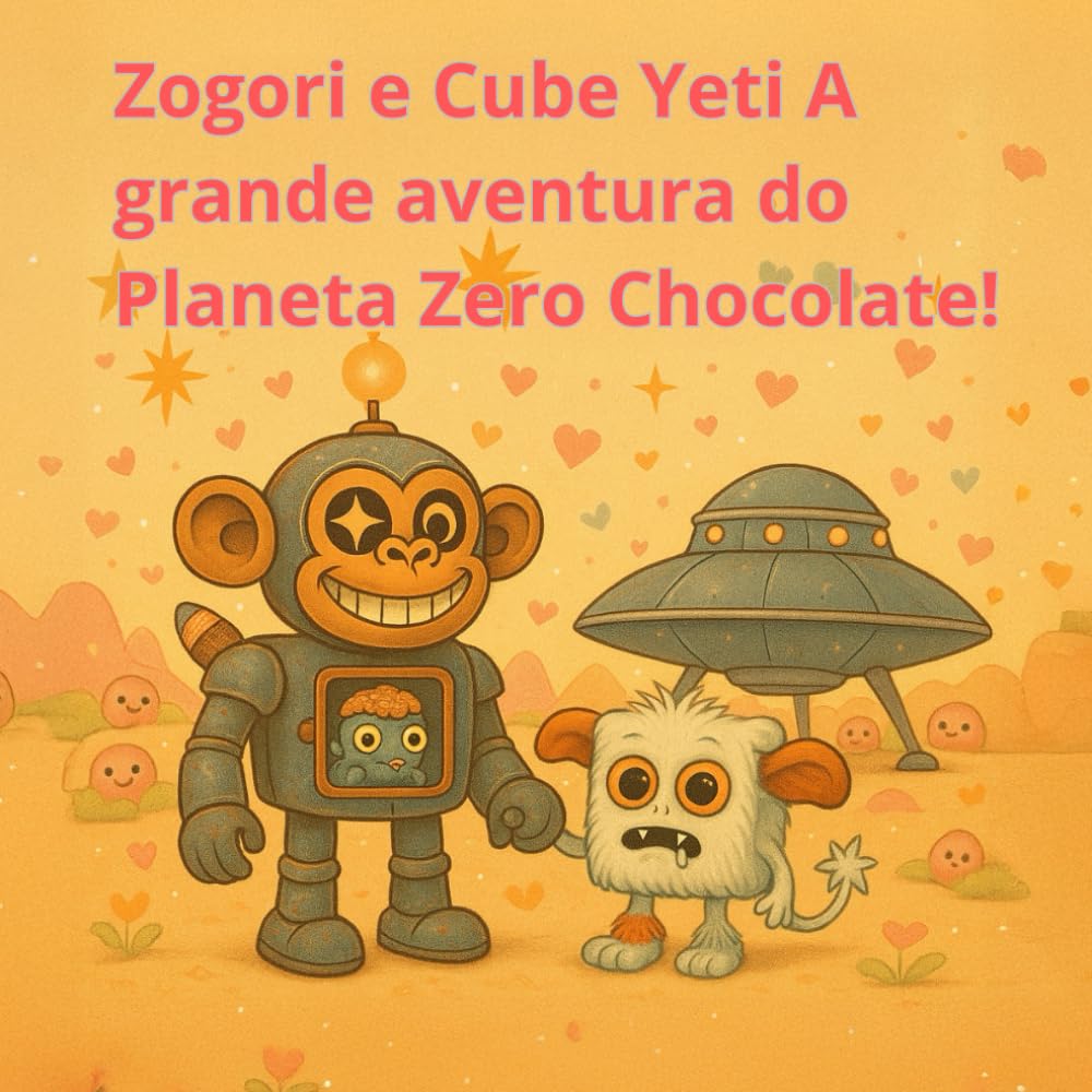 Zogori e Cube Yeti A grande aventura do Planeta Zero Chocolate!: Uma aventura espacial de Dia dos Namorados (zogory (edição em Português))