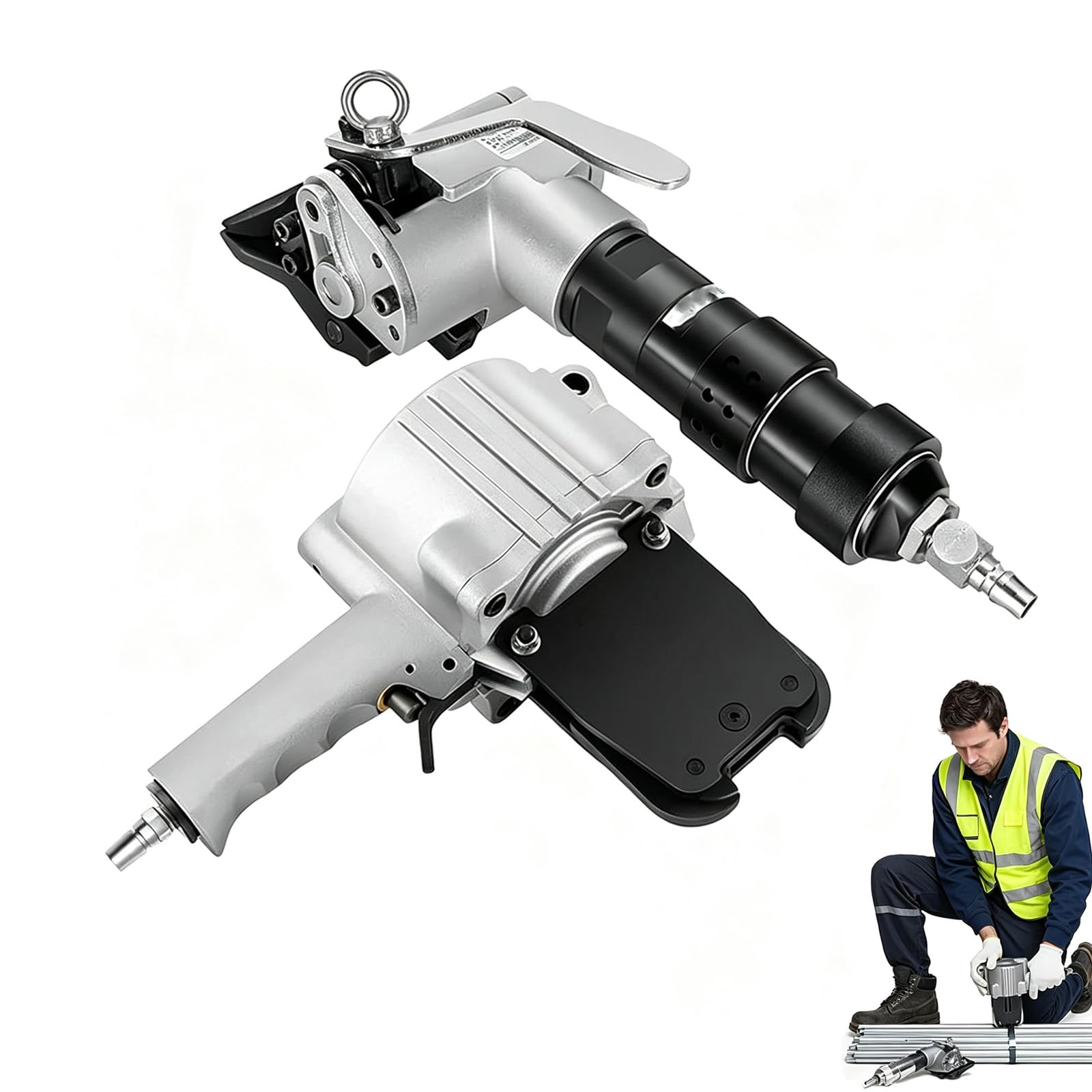 Reggiatrice Pneumatica, Kit Robusto Da 8500 N