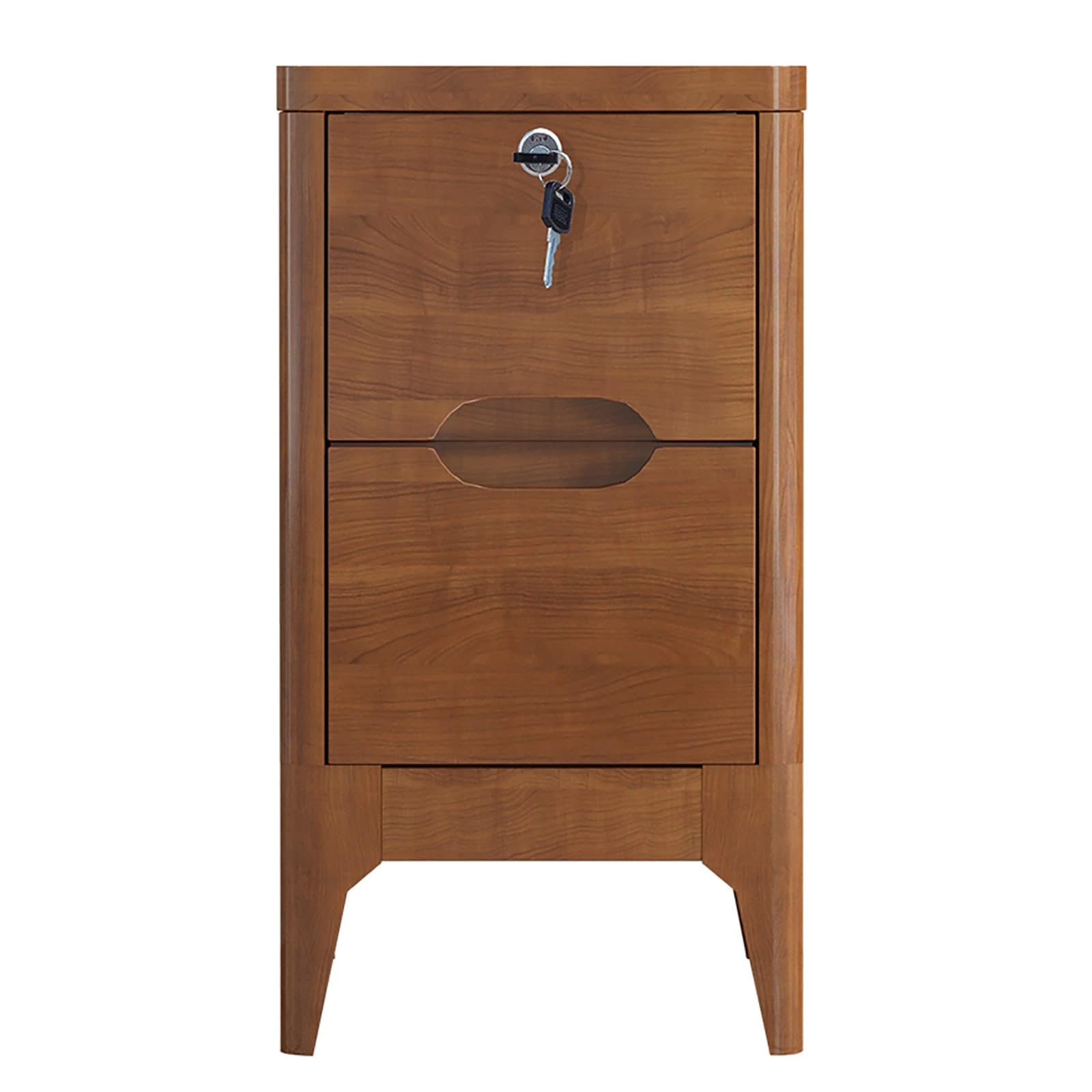 Table de chevet verrouillable et étroite de 45 cm pour sécuriser vos objets précieux