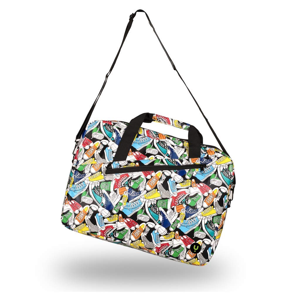 NGS GINGER - Mallette pour ordinateur portable jusqu'à 15,6", Valise avec compartiments et poche extérieure