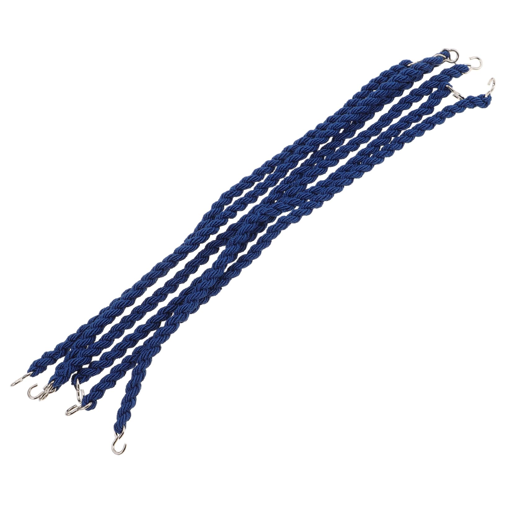 Yardwe High Elasticity Elastic Gaiter Straps 6 Pcs Leg Straps Metal Hooks Universal for Boots Pants Outdoor Activities