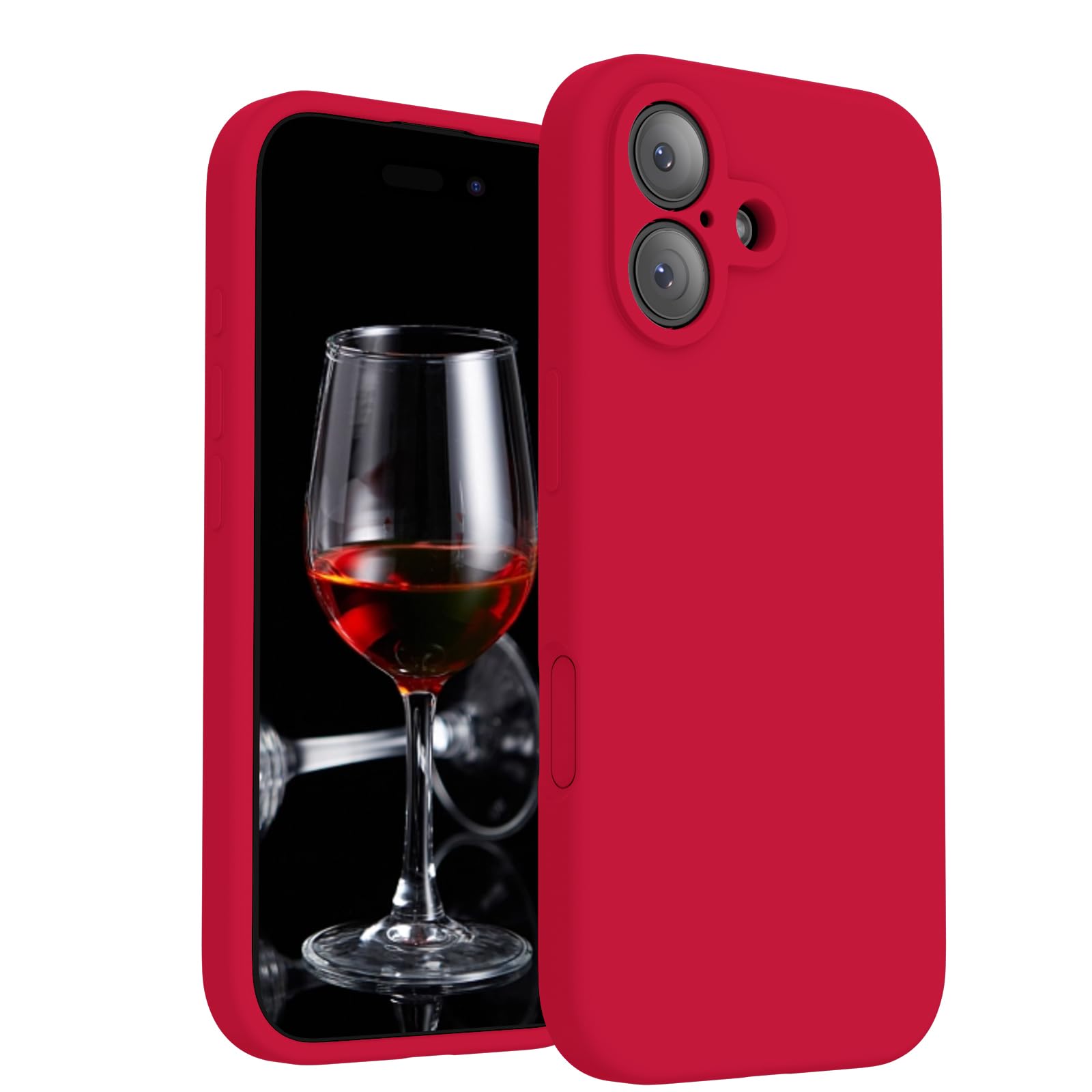 FireNova Magnetic for iPhone 17 Case, 6.3", Deep Red