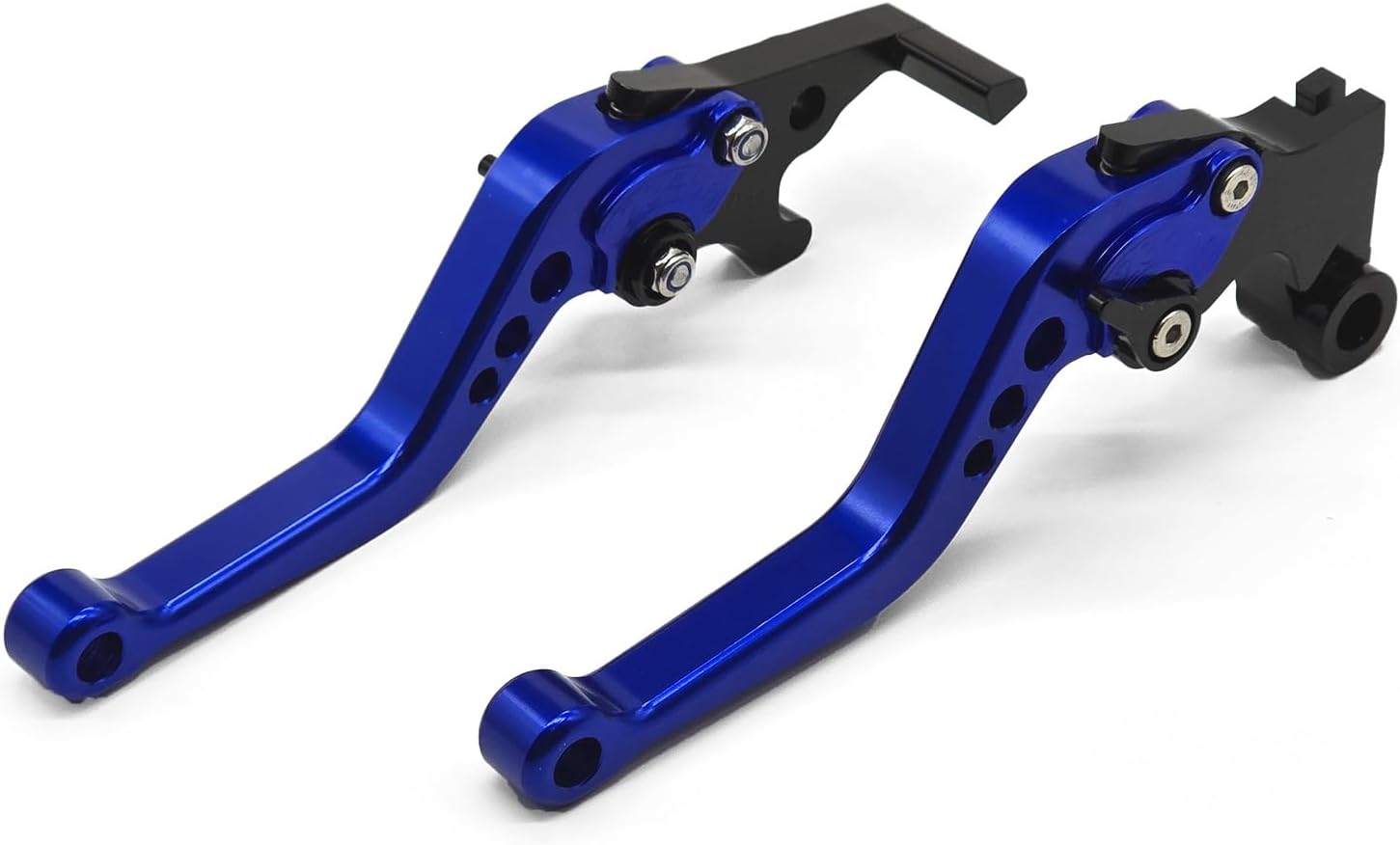 GUNTA Aluminum CNC Adjustable Motorcycle Clutch and Brake Lever for YZF R3 2015-2022 MT-03 2018-2022 MT-15 2021 (Blue)