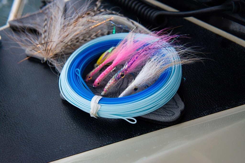 Cortland Cold Salt Striped Bass Blitz Saltwater Fly Line, Ice Blue/Sky Blue