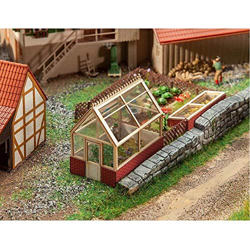 Faller- Gewächshaus Gardeners Kit Di Montaggio Per Modellino, Colore Vari, One Size, 180305