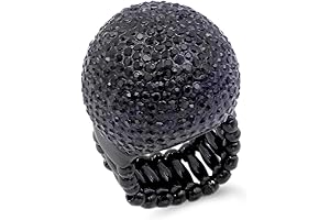 Snowball Rhinestone Cocktail Stretch Ring: Embodying Opulence for Every Finger