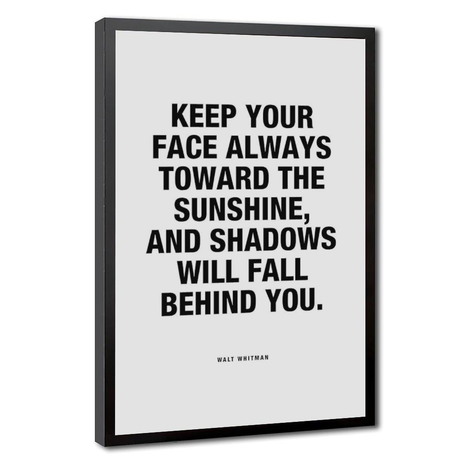 ELKPDOE Sunshine Poster Motivational Quotes