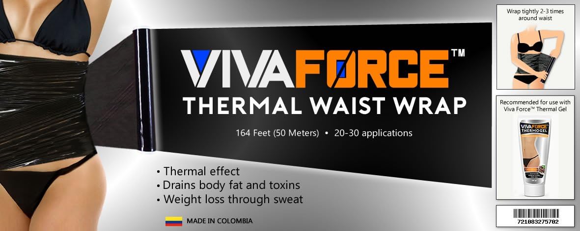 Viva Force Thermal Waist Wrap & Waist Trainer for Weight Loss