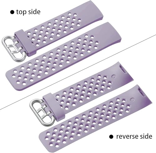 Vista 24 de Wepro - Correas de repuesto para bandas, impermeable, con orificios, transpirable, pequeña y grande, para mujeres y hombres, Negro