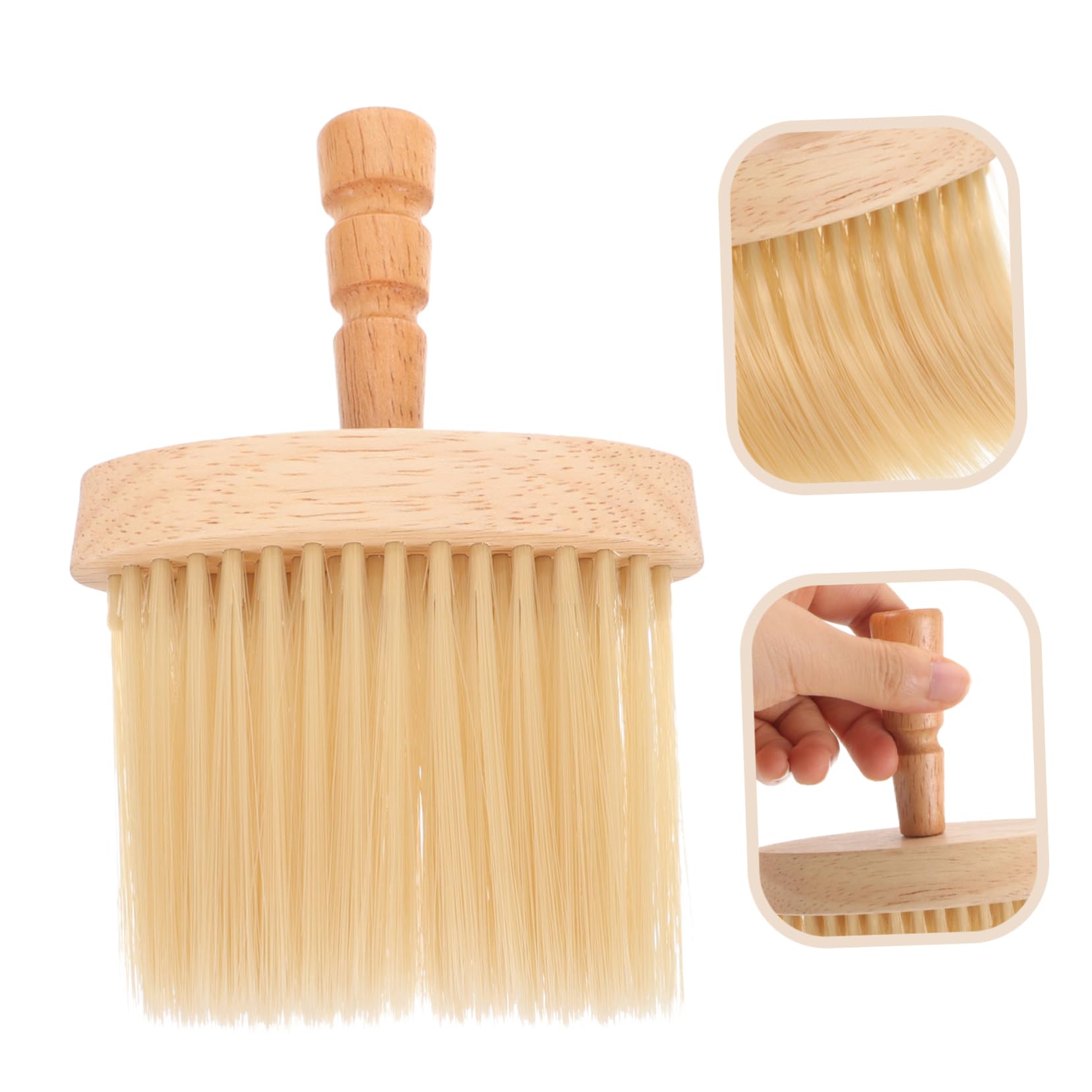 FOMIYES Barber Duster Brush Hair Cutting Tool Shaving Brush for Men Fade Barber