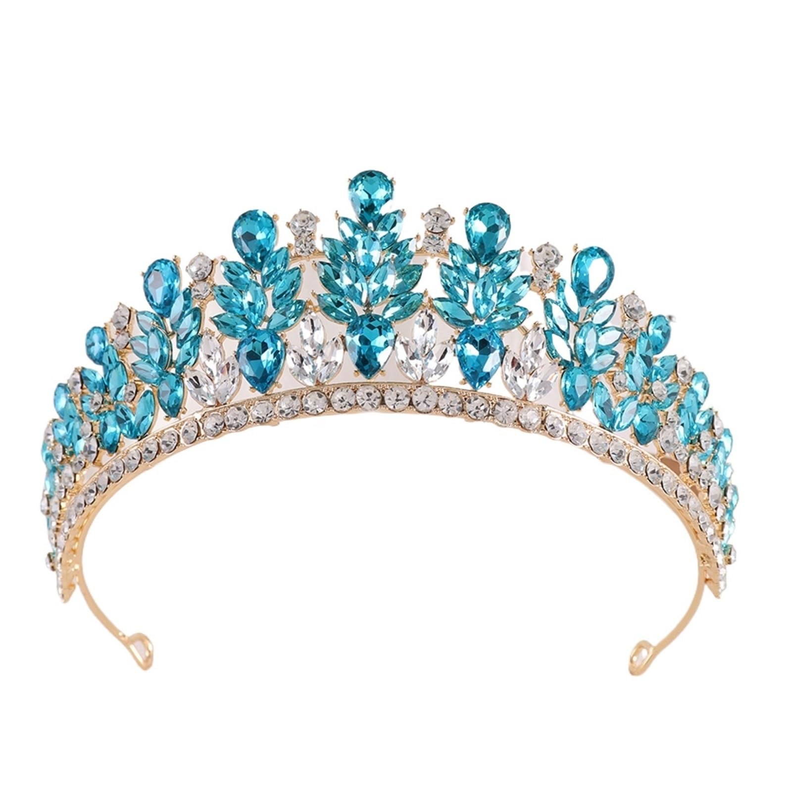 Diademi con foglie di diadema cristallo rosso vino foresta retrò