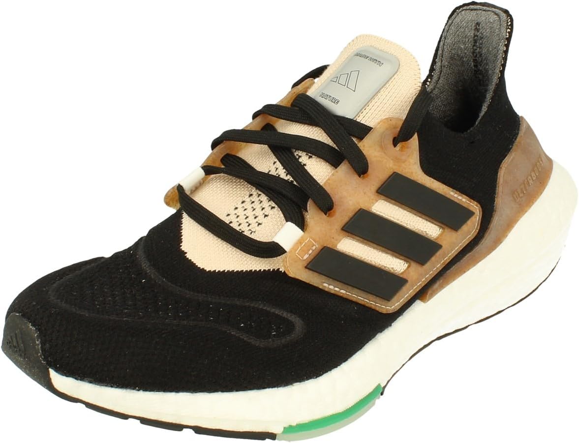 adidas Ultraboost 22 W Made W. NA Running Trainers Sneakers (UK 5.5 US 7 EU 38 2/3, Black Black Natural HQ3540)