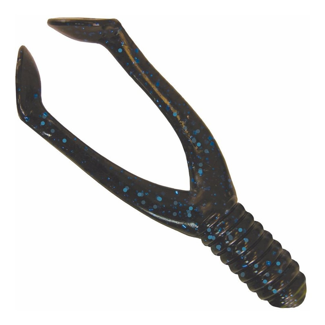 Kalin's 3SC6-930 Scrub Fishing Bait, Black Blue Flake, 3"