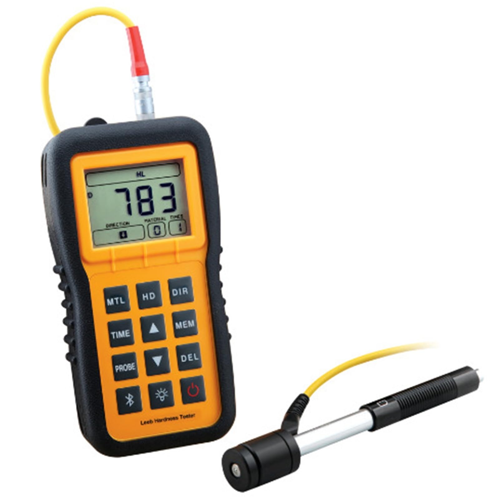 Hardness Tester, Digital Portable Leeb Hardness Tester — Metal, Steel, and Castings Hardness Measurement Instrument