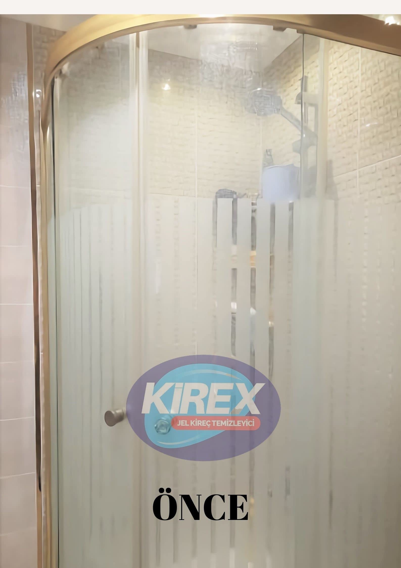 Kirex Kireç Lekesi Temizleyici Duşakabin ve Cam yüzeyler için 450 ml. (1)