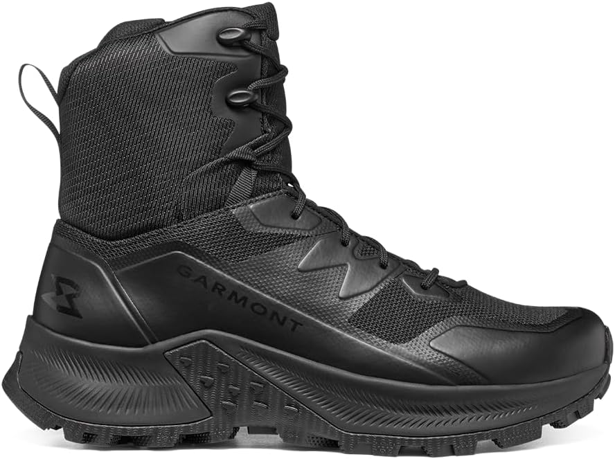GARMONT TACTICAL Contact 6 Zip Law Enforcement Boots for Men and Women, EMS, Patrol, Duty, Side Zipper, Polyester Upper