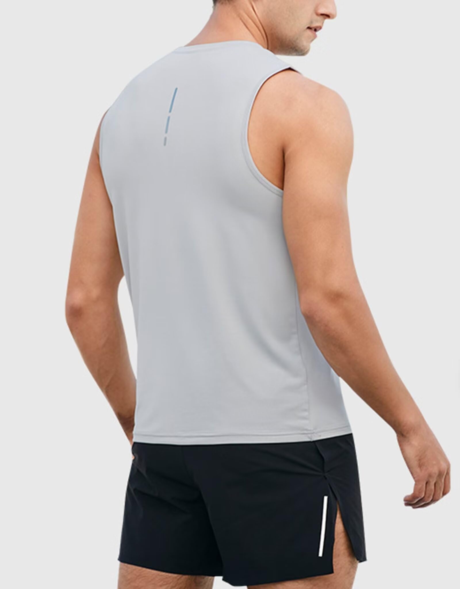 3 Piezas Camisetas sin Mangas para Hombre Camiseta Tirantes Verano de Entrenamiento atléticas Transpirables al Aire Libre Camisetas sin Mangas de Fitness