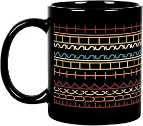 Caneca de café engraçada com mensagem de juramento oculta, presentes de escritório sarcásticos para colegas de trabalho Besties, presentes hilariantes para mulheres, homens, amigos, amantes de café