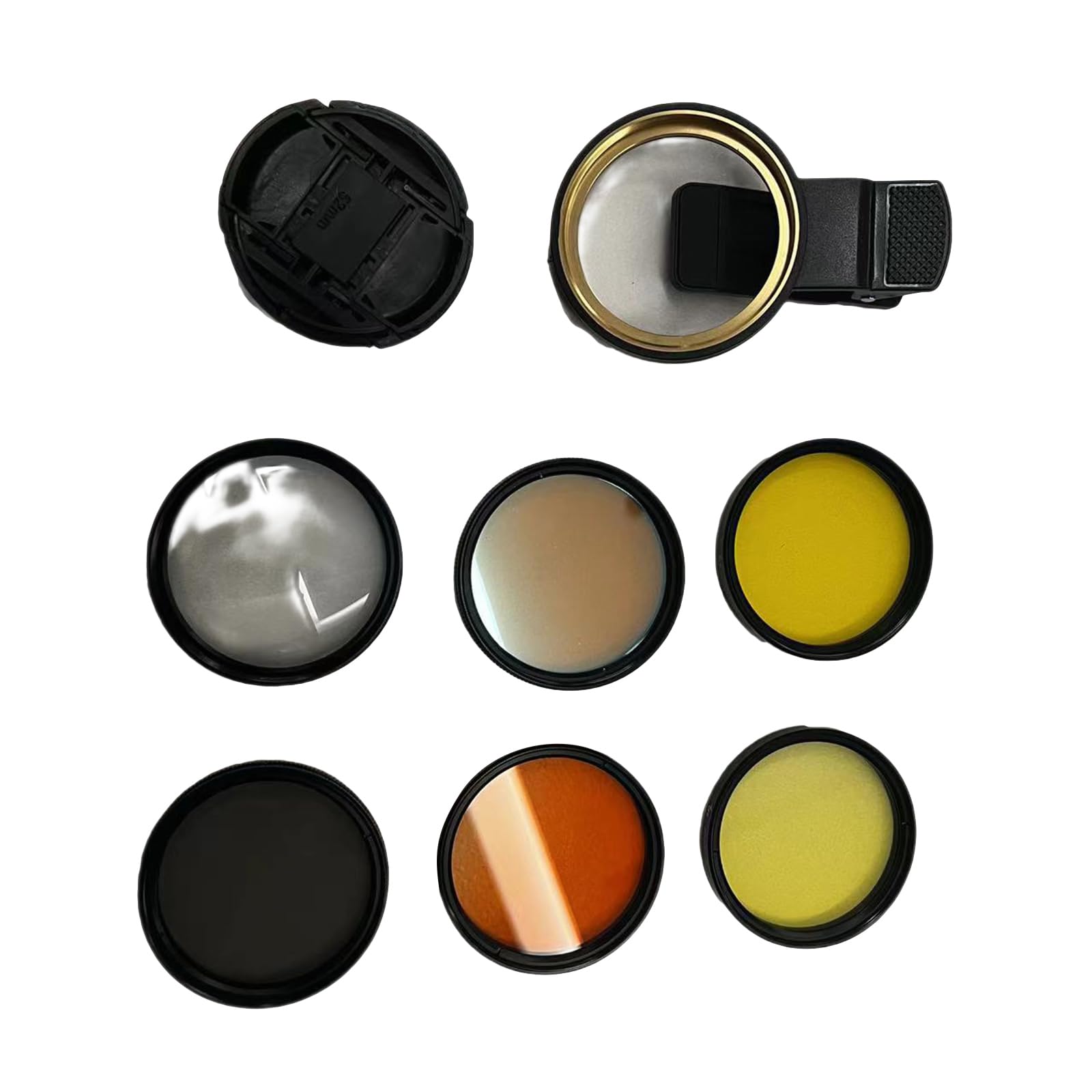 Cellphone Camera Lens Filter for Aquarium Fish Tank Coral Reefs Macro Lens Filter Coral Lens Kits Fish Tank Phone Camera Lens