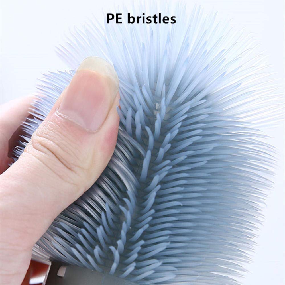Spazzola TET, Spazzola TET con setole morbide in Silicone, Design con Staffa sospesa per la Pulizia, per Hotel Domestici (B)