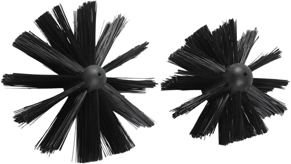2pcs Chimney Cleaning Brush Accessory for Dryers and Chimneys