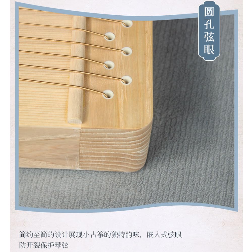 GuZzhengs Mini Guzhengs strunowe instrumenty muzyczne Guzheng, instrument Guzheng, mini narzędzie do ćwiczeń palców Guzheng dla początkujących dorosłych