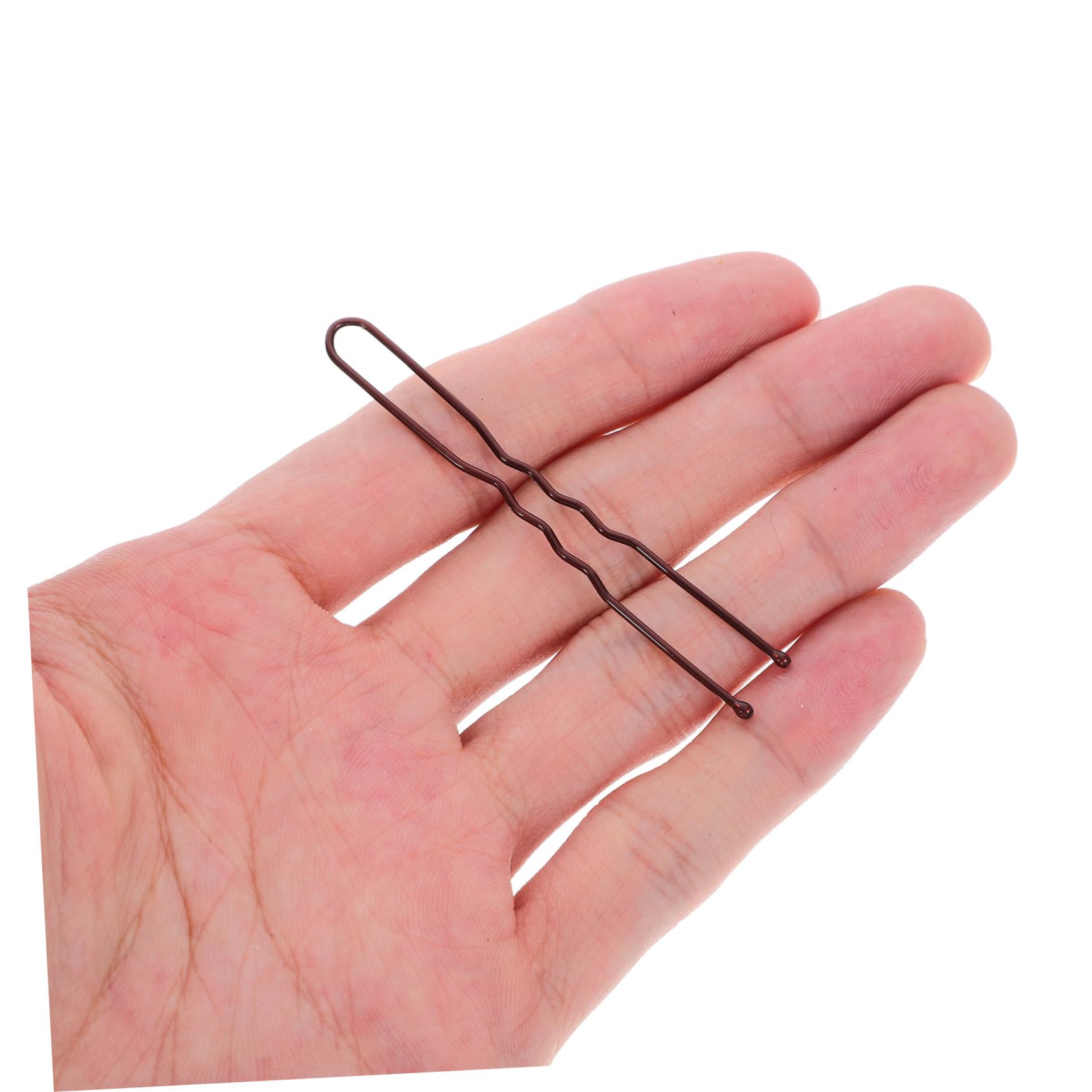 SHERCHPRY 600 Piezas conjunto de pinzas para el cabello pasador de pelo francés alfiler horquillas de metal en forma de u pasadores de pelo en forma de u de metal planchar Café