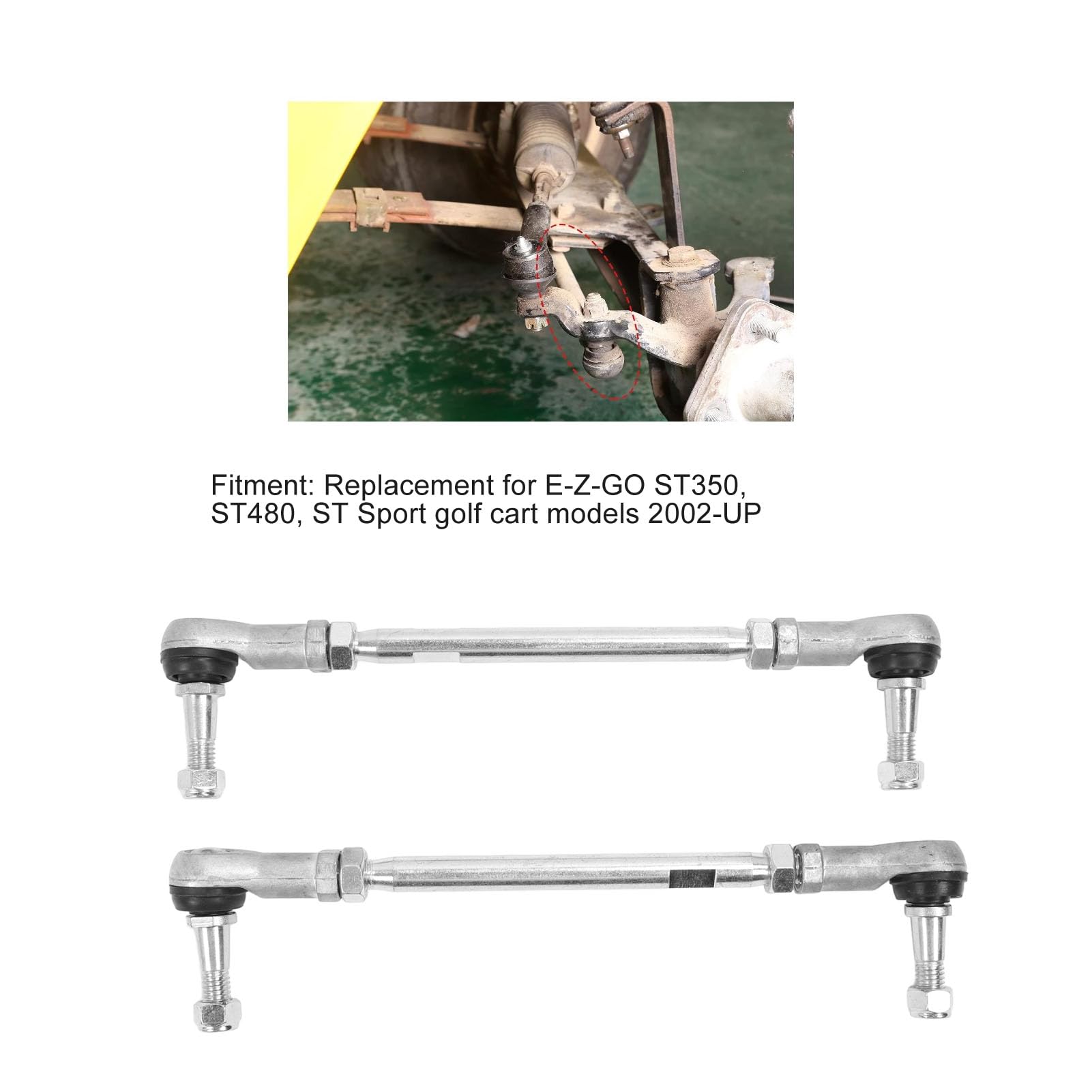Zespół Drążka Kierowniczego 70904 G04 do Wózka Sportowego ST350 ST480 ST od 2002 r. do Chwili Obecnej-aluminiowe Części Zamienne