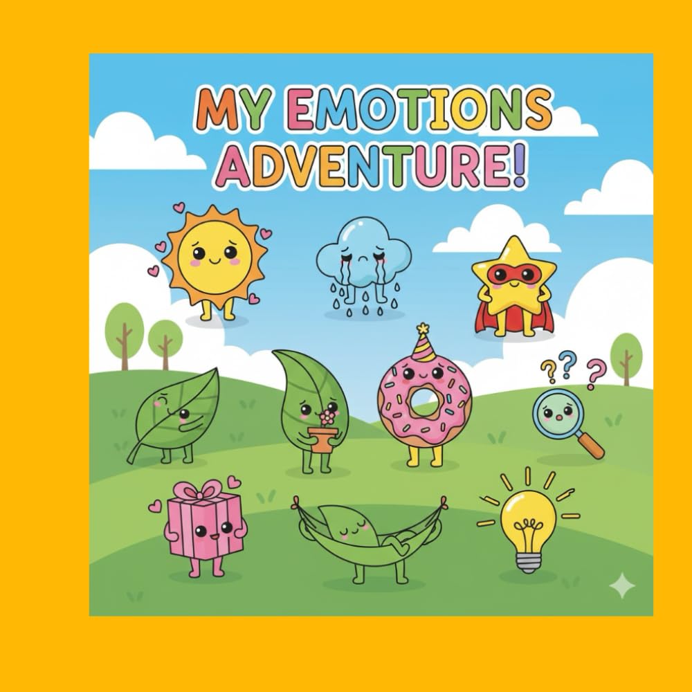 My Emotions Adventure Coloring Book: A Fun & Mindful Journey to Explore Feelings, Build Emotional Intelligence, and Relax