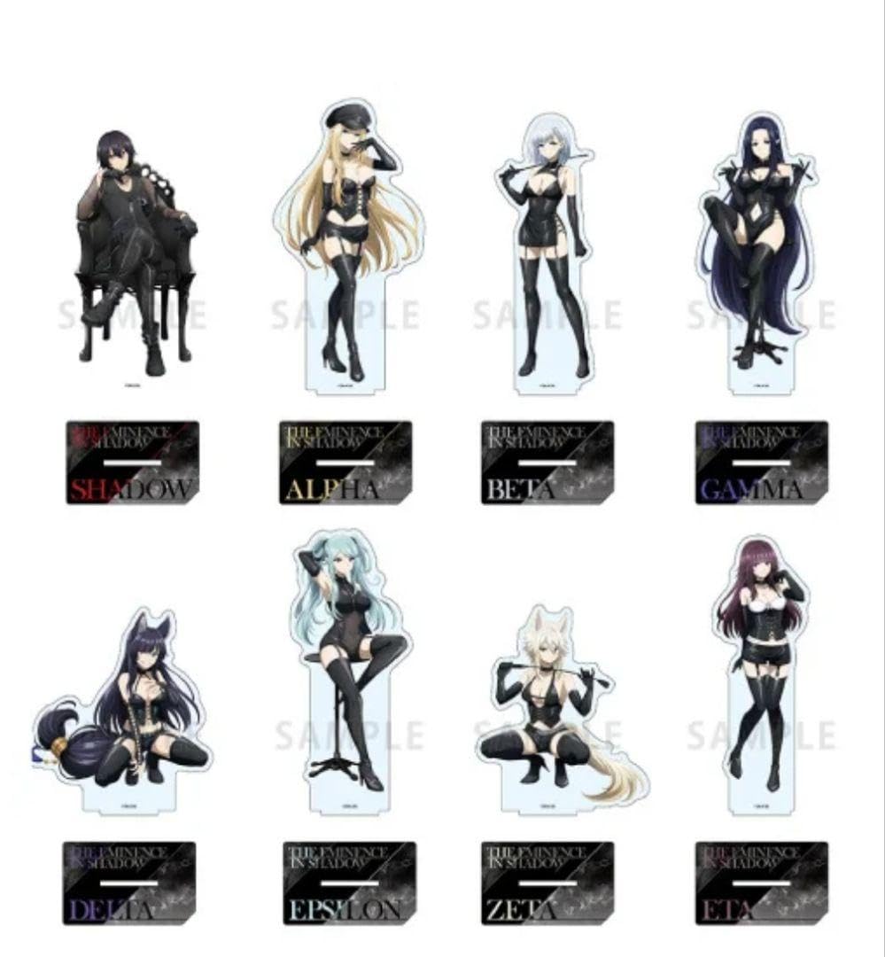 陰の実力者になりたくて　ゼータ　スライムスーツでボンテージ　アクリルスタンド Amazon.co.jp: ゼータ デカアクリルスタンド 陰の実力者になりたくて