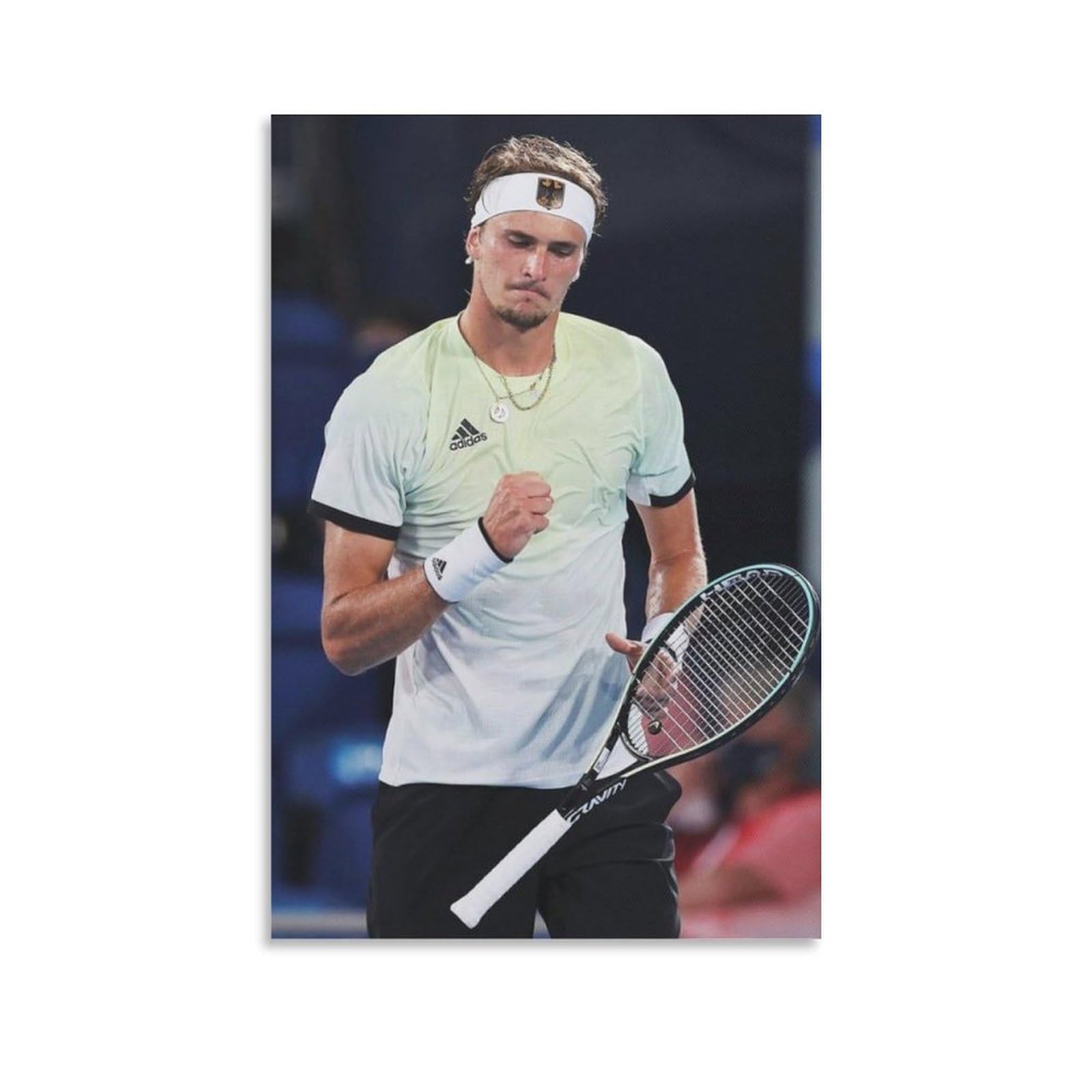 ASUIU Alexander Zverev Canvas Poster Artworks Canvas Poster Wall Art Prints Home Modern Decor 20x30inch(50x75cm)
