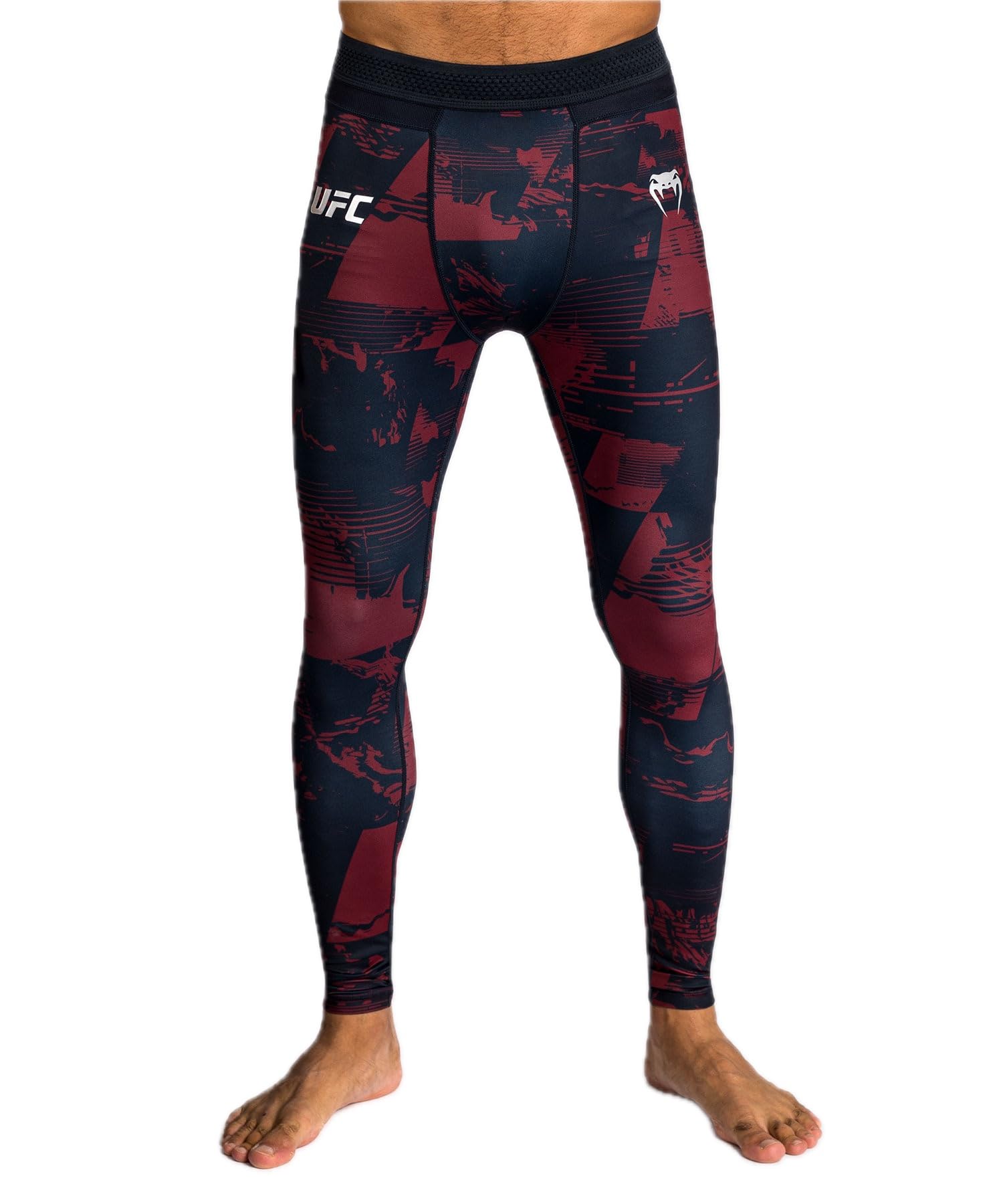 Venum Men's Navy Blue/Silver Ufc Zenith ’S Authentic Fight Week Compression Pants - S