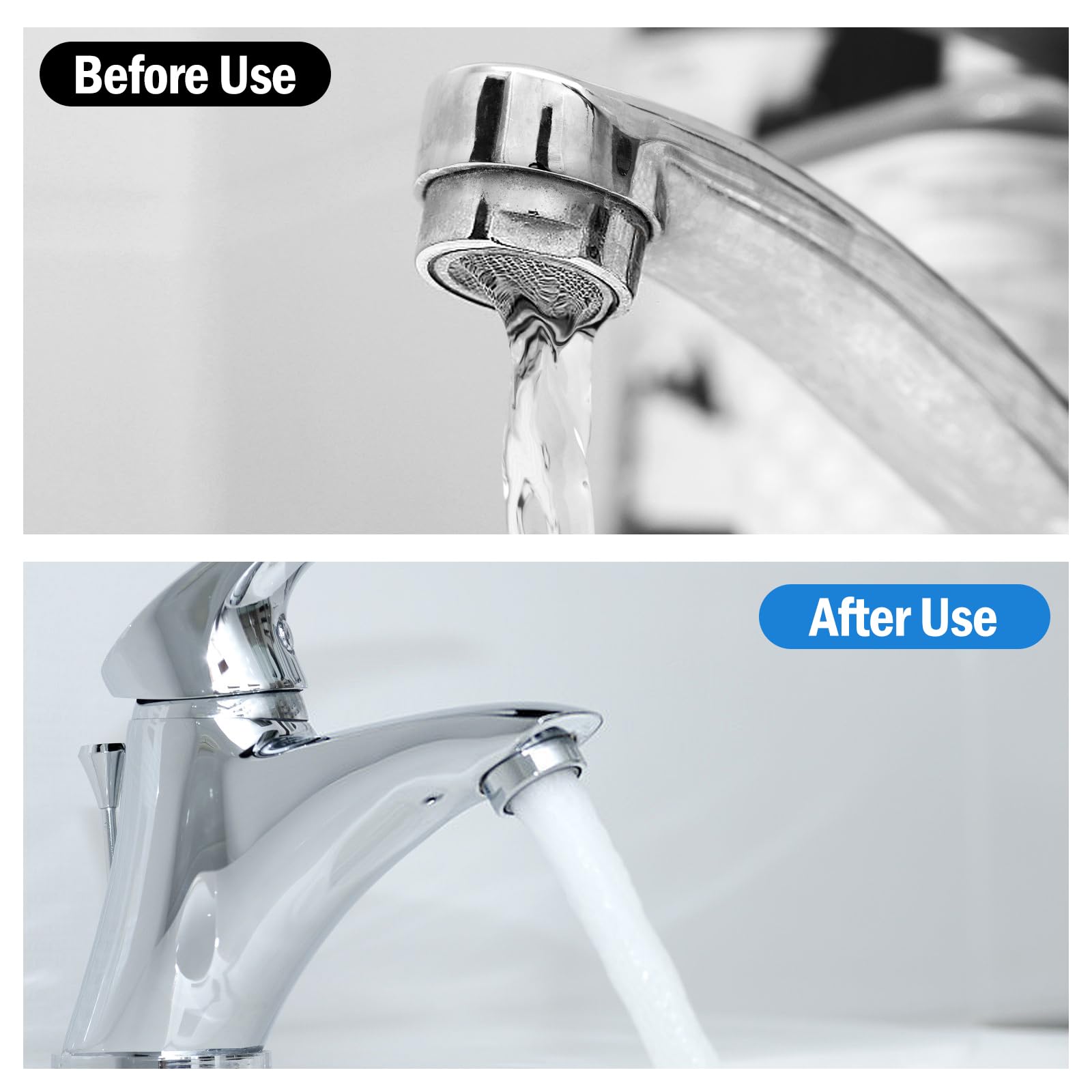 Produktbild von Perlator Strahlregler Für Küchenwasserhahn – Sieb-Einsatz Mischdüse – 18–28 Mm Universal