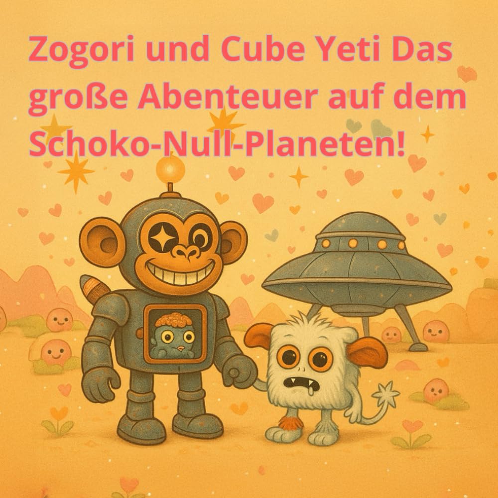 Zogori und Cube Yeti Das große Abenteuer auf dem Schoko-Null-Planeten!: Ein Valentins-Weltraumabenteuer (zogory (deutsche edition))