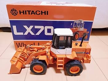 HITACHI LX70 ホイールローダー 1/40スケールモデル Amazon.co.jp: モデル 当時物昭和レトロ シンセイ 日立ホイール
