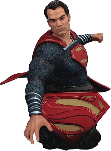 Beast Kingdom Justice League Action Bust Series Superman PVC Bust, Multicolor, 6 inches