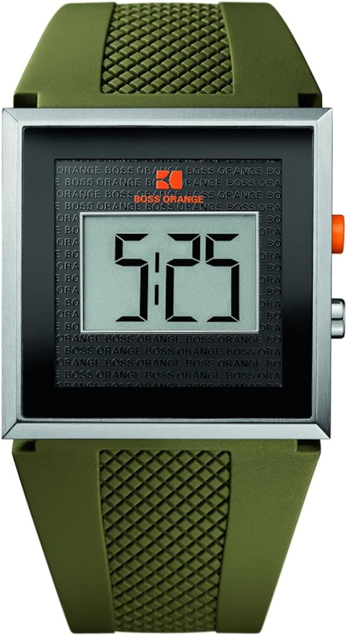 boss orange digital watch