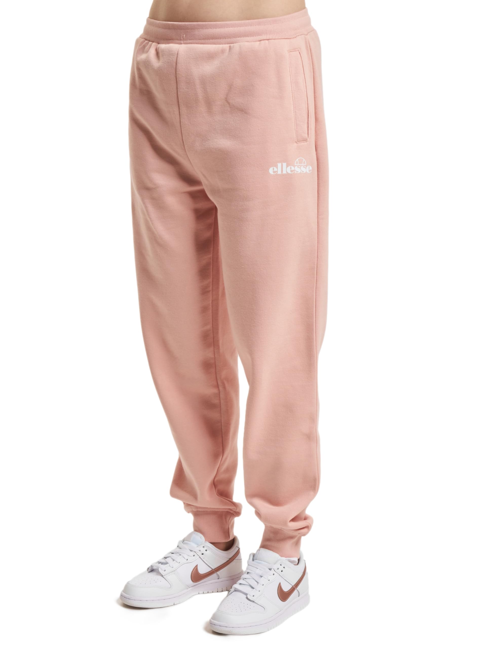 ellesse Womens Marjana Jog Sweatpants, Light Pink, 12 EU