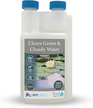 NT Labs Pond Magiclear Green & Cloudy Water Treatment 500ml Treats 9100L