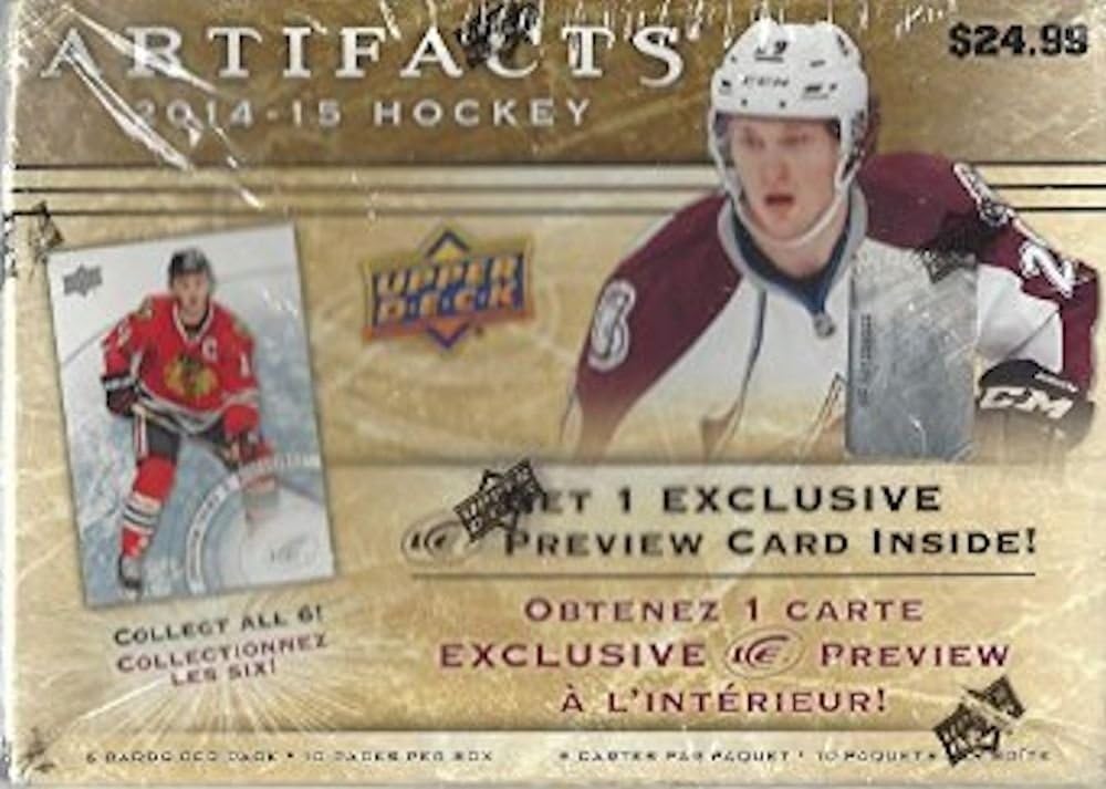2014/15 Upper Deck Artifacts NHL Hockey BLASTER box (10 pk, SRP 24.99