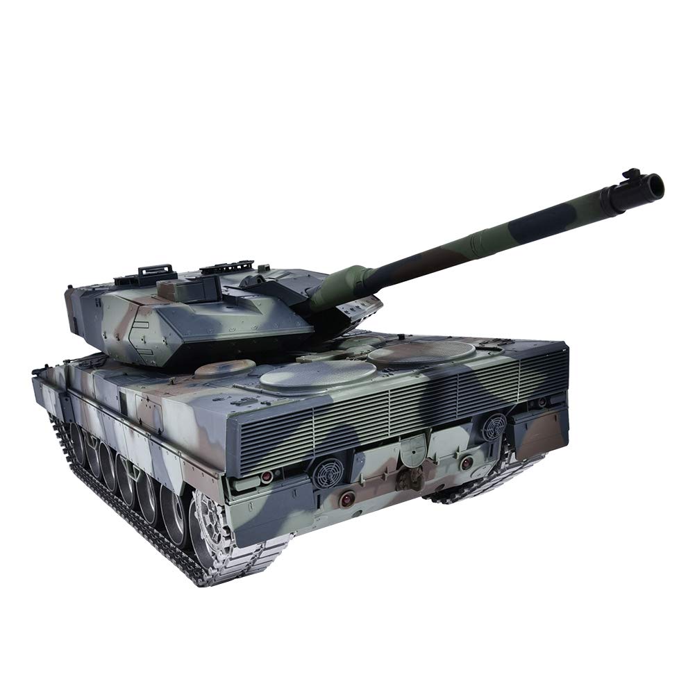 s-idee® 3889-1 Upgrade Version 7 RC czołg German Leopard 2 A6 RC czołg bojowy 1:16