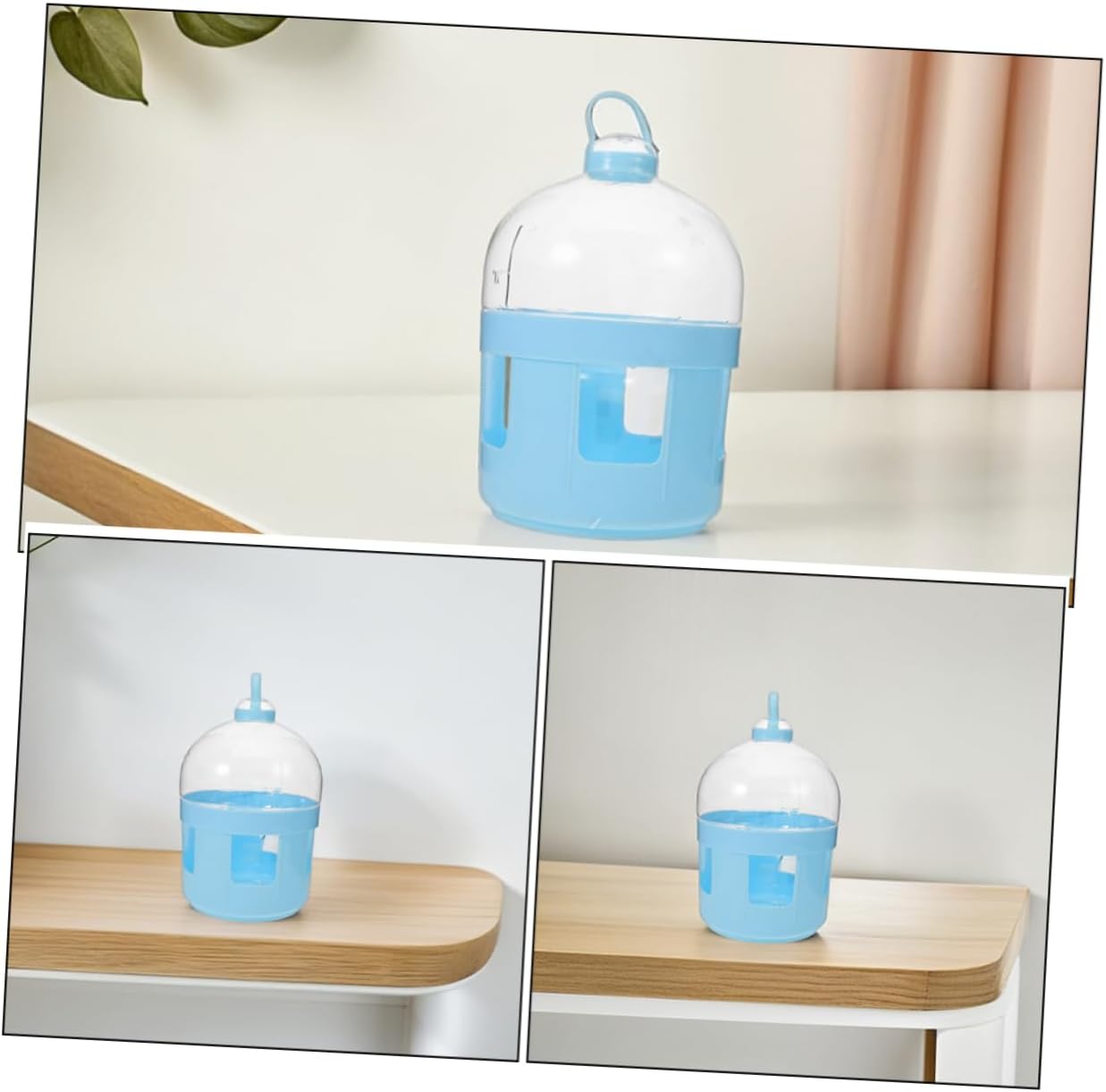 COLLBATH 2pcs Pigeon Waterer Durable Drinker for Homing Racing Pigeons Bird Water Dispenser Supplies Versatile Container Fit for Various Breeds