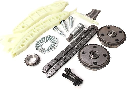 Miniatura 9 de 11311439853 Kit de cadena de distribución del motor con ajustadores de árbol de levas VVT piñón apto para 2011-2016 Mini Cooper Countryman R60