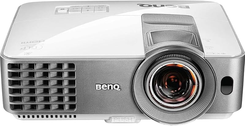 Proyector empresarial MW632ST, 3200 lúmenes, WXGA, corto alcance, inalámbrico, HDMI dual, Keystone, zoom 1.2X, 3D, simulación de golf, sala de conferencias, reuniones, aula