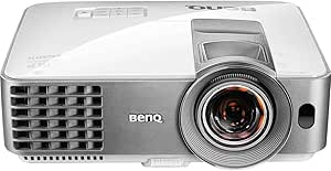 BenQ MW632ST Business Projector, 3200 Lumens, WXGA, Short Throw, Wireless, Dual HDMI, Keystone, 1.2X Zoom, 3D, Conference Room, Classroom
