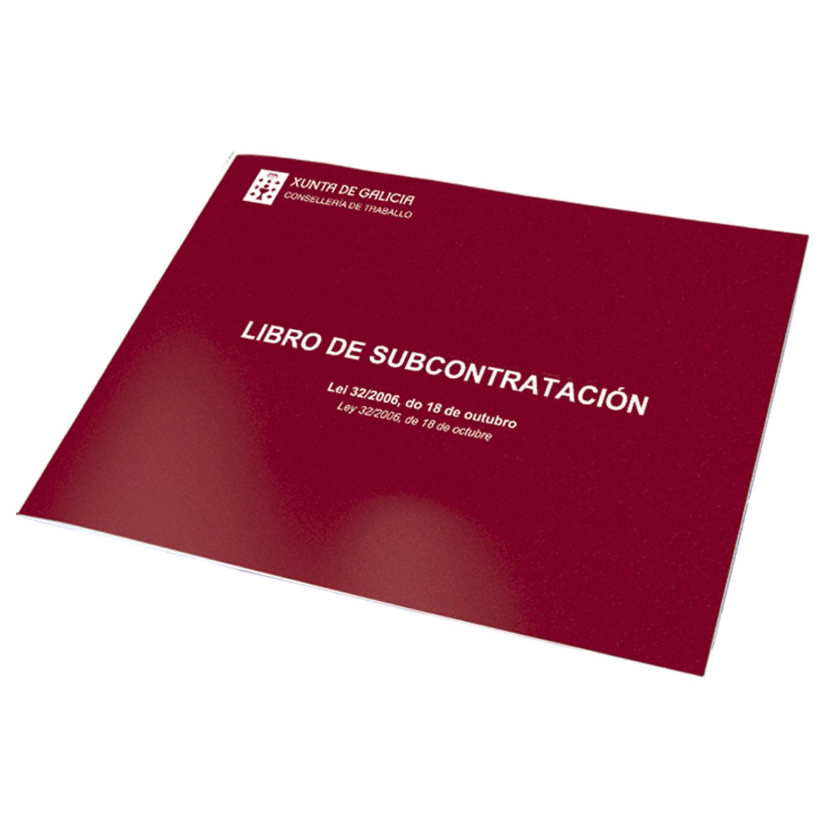 dohe 9991 – Book of subcontracting, Galician and Spanish, FSC Mix AEN-COC-000243