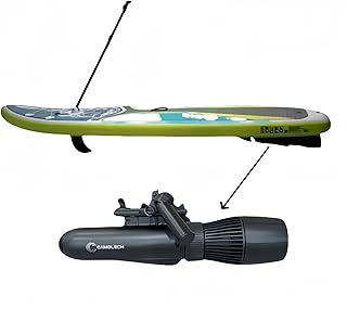 Elektrischer Unterwasser-Scooter, 40 m freies Tauchen, Schnorcheln, Seescooter, bürstenloser Motor, 60 Minuten, abnehmbarer Akku, Wasserroller für Pool (700 W, 16000 mAh)