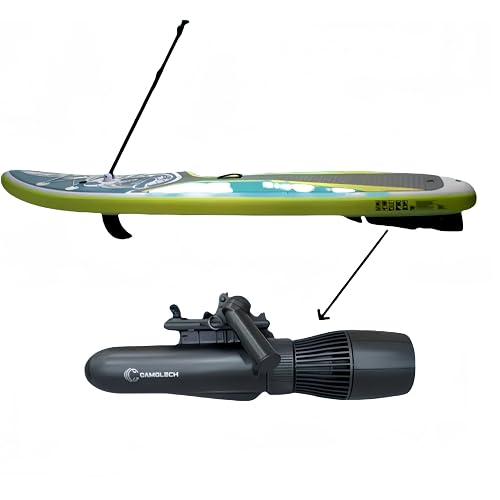 500W Electric Underwater Scooter, 40M Free Diving Snorkeling Sea Scooter, Brushless Motor 60mins Removable Battery Water Scooter for Pool
