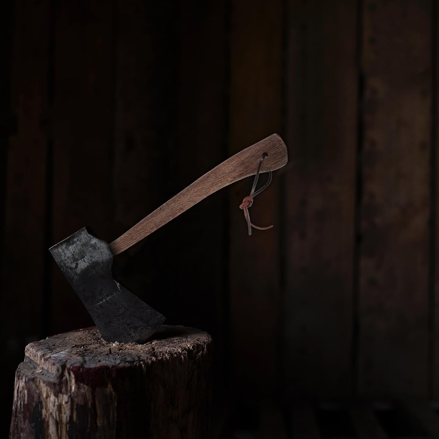 Wooden Hatchet Handle Replacement for Axe and Hammer, 11.5 Inch Ergonomic Wood Grip Round Head, Sturdy Wood Material for Pruning and Camping Use